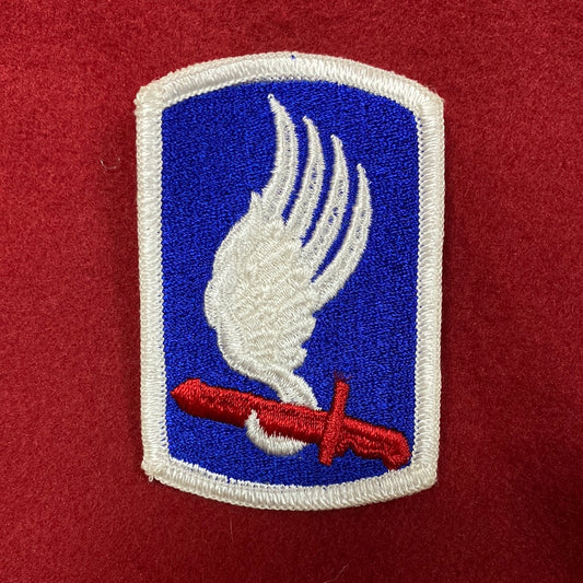 VINTAGE US Army 173rd Airborne Patch Sew-On (12o63)