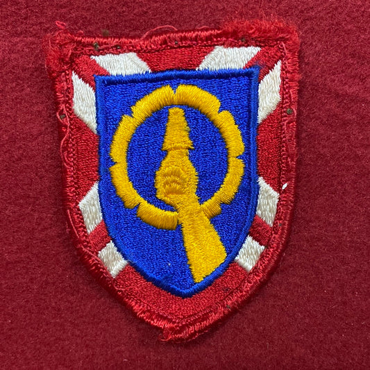 VINTAGE US Army 121st Army Reserve Command Patch Sew-On (12o49)