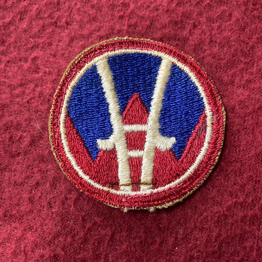 VINTAGE US Army 2nd Logistics Command Patch Sew-On (12o120)