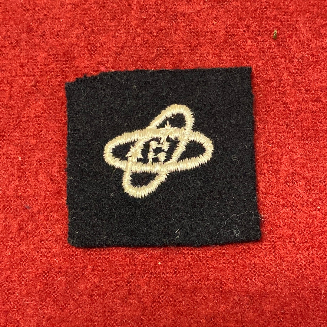 VINTAGE US Navy Coast Guard ELECTRONICS TECHNICIAN Sew On Patch (WSB09-196)