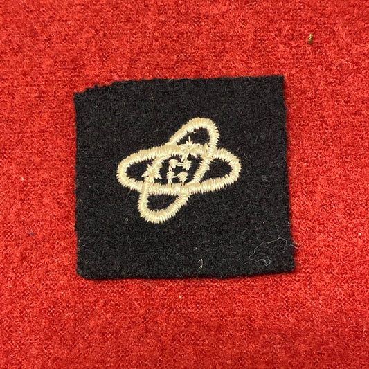 VINTAGE US Navy Coast Guard ELECTRONICS TECHNICIAN Sew On Patch (WSB09-196)