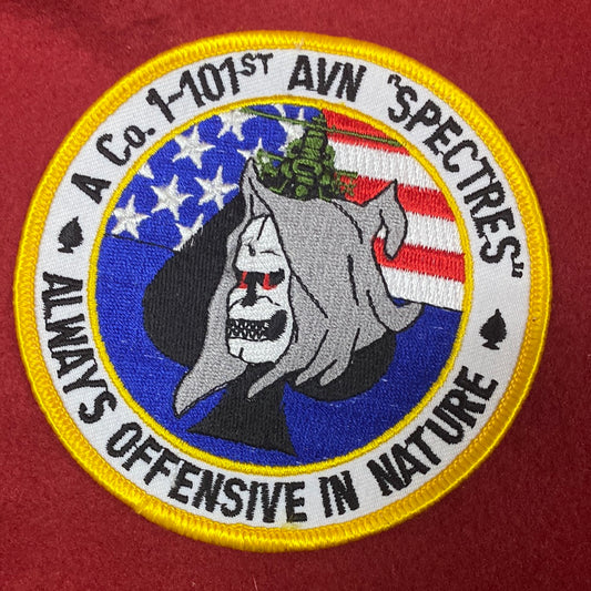 VINTAGE US Army 101st Aviation Patch Sew-On (12o6)