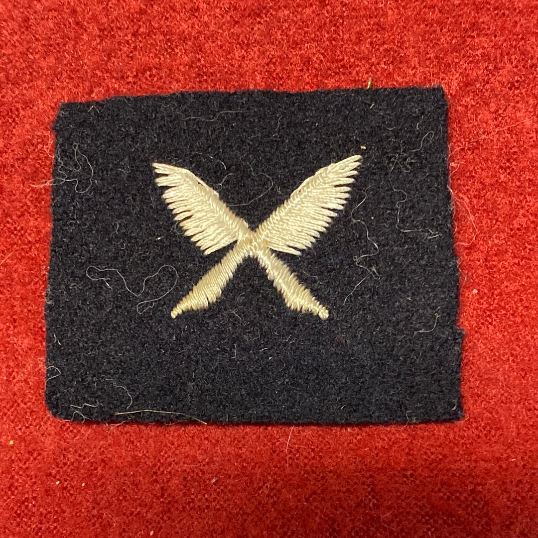 VINTAGE US Navy Coast Guard YEOMAN Sew On Patch (WSB09-189)