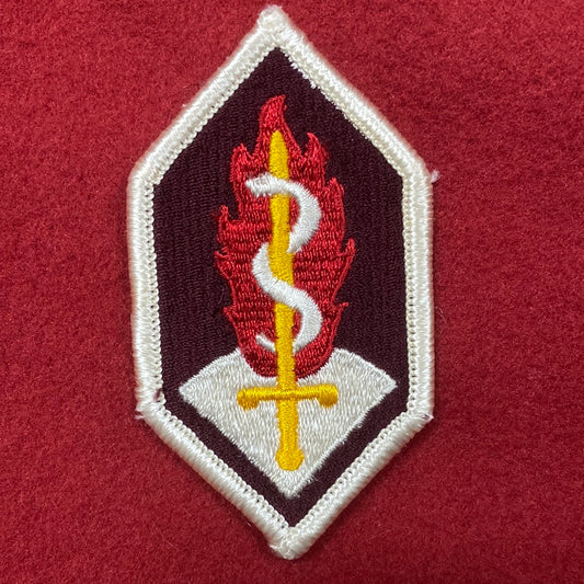 VINTAGE US Army Military Research and Development Patch Sew-On (12o112)