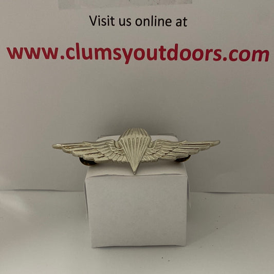 Vintage Military Egyptian Jump Wings Pin (3cc09)