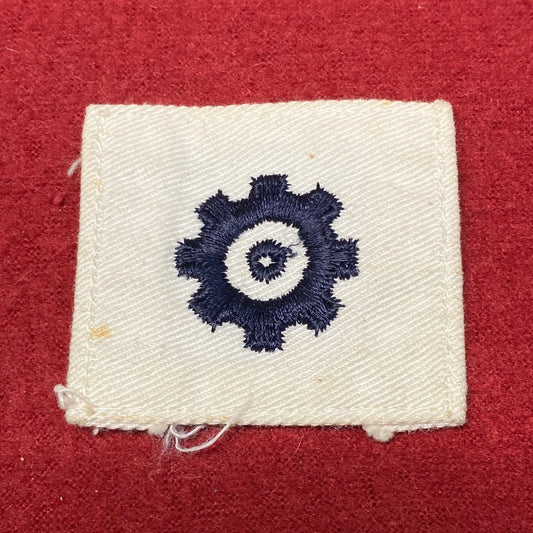 VINTAGE US Navy Coast Guard ENGINEMAN Sew On Patch (WSB09-193)