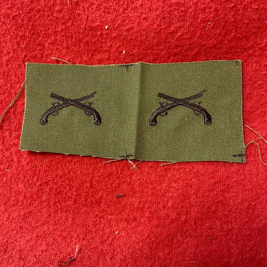 SET OF VINTAGE US Army MP Officer Patch Sew-On (WSB01-09)