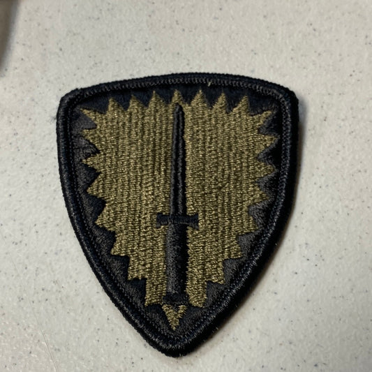 VINTAGE US Army European Special Ops Patch Sew-On (WSB01-15)