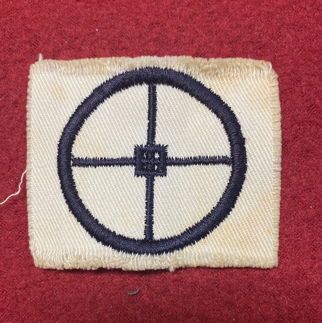 VINTAGE US Navy Coast Guard GUN POINTER 2nd CLASS Sew On Patch (WSB09-132)