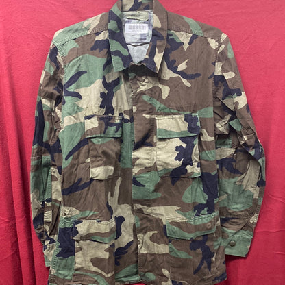 US Army LARGE LONG Uniform Top BDU Woodland Pattern (03cc cb7-7)