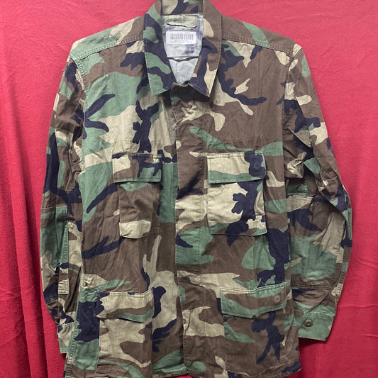 US Army LARGE LONG Uniform Top BDU Woodland Pattern (03cc cb7-7)