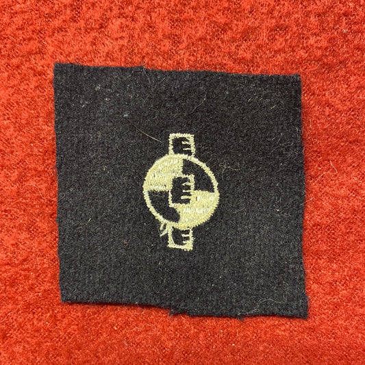 VINTAGE US Navy Coast Guard ENGINEERING AIDE Sew On Patch (WSB09-79)
