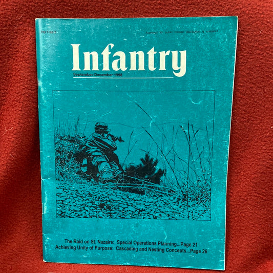 VINTAGE Sep-Dec 1998 "Infantry" magazine (cc1)