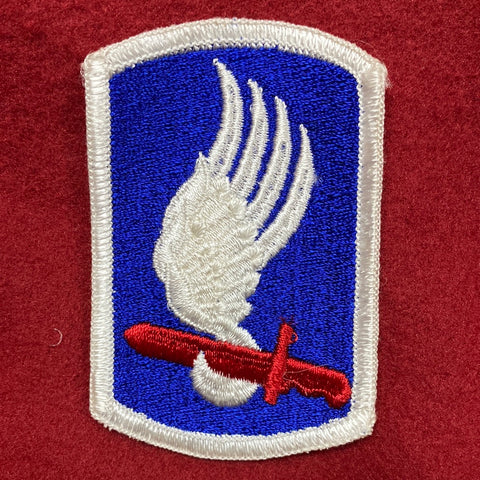 VINTAGE US Army 173rd Airborne Patch Sew-On (12o61)