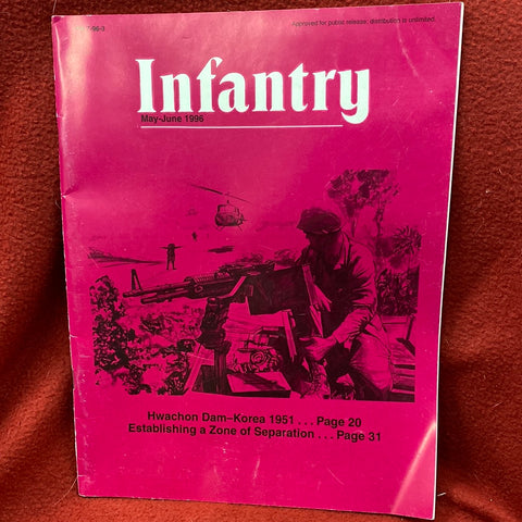 VINTAGE May-June 1996 "Infantry" magazine (cc1)