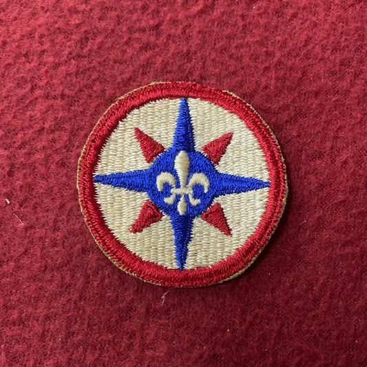 VINTAGE US Army 318th Sustainment Command Patch Sew-On (12o151)