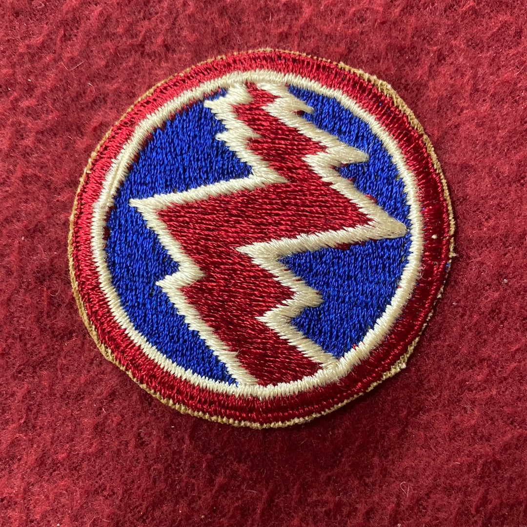 VINTAGE US Army 312th Logistical Command Patch Sew-On (12o118)