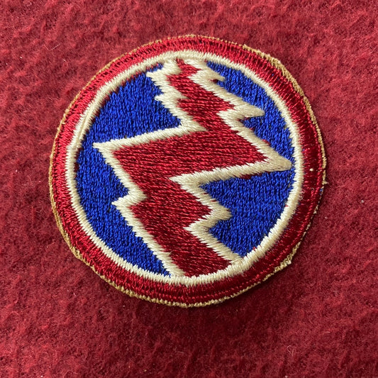 VINTAGE US Army 312th Logistical Command Patch Sew-On (12o118)