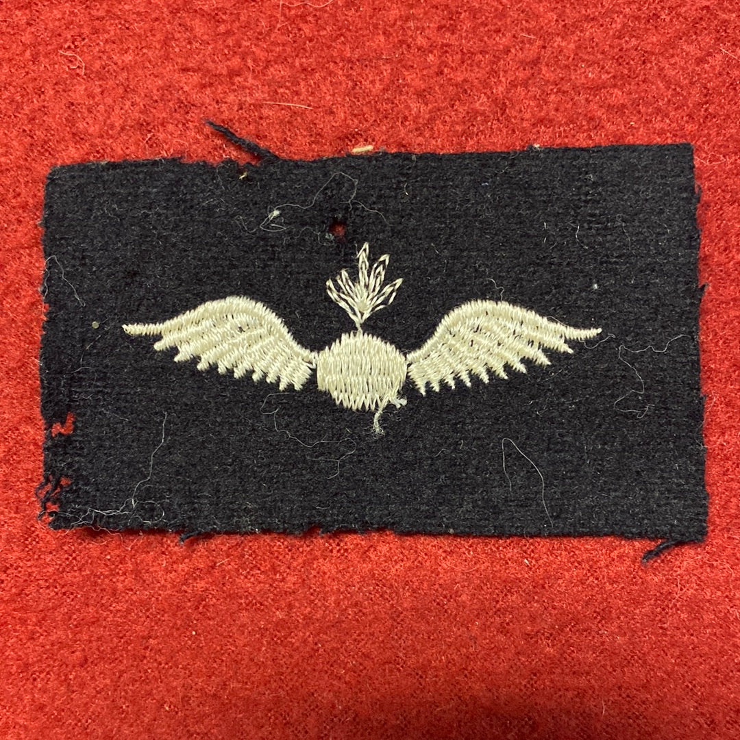 VINTAGE US Navy Coast Guard AVIATION ORDINANCEMAN Sew On Patch (WSB09-63)