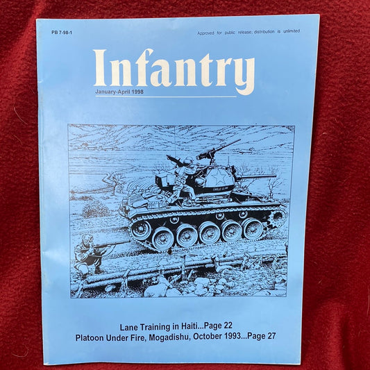 VINTAGE October 1993 "Infantry" magazine (cc1)