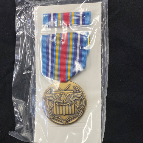 VINTAGE US Army GWoT EXPEDITIONARY Medal Ribbon (07cc37)