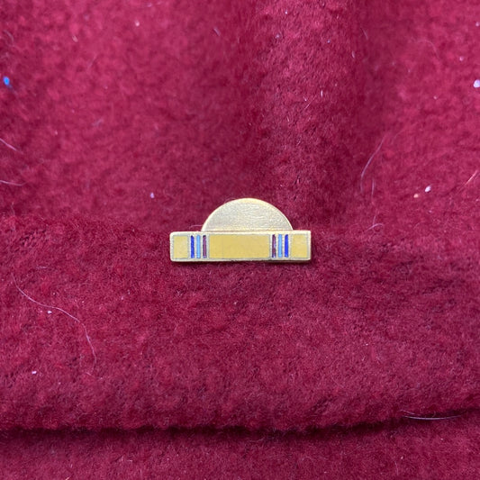 Vintage US Military WWII American Defense Campaign Ribbon Pin Army (WSB08-db60)