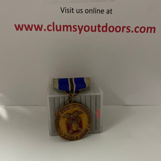 Vintage US Military Order of World Wars Medal of Merit Army (2cc60)