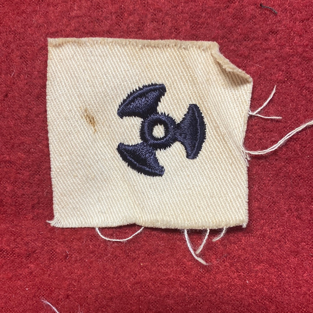 VINTAGE US Navy Coast Guard MACHINIST MATE Sew On Patch (WSB09-110)