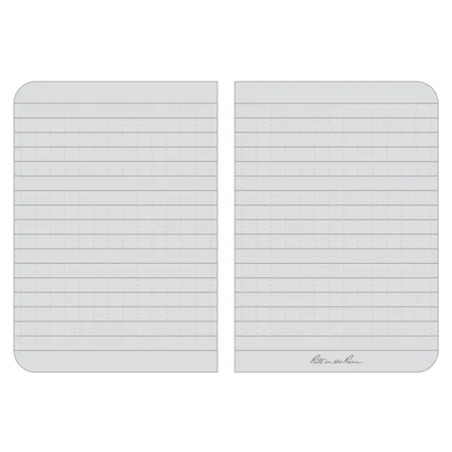 OR54 3x5 Orange Memo Book Side Perfect Bound Rite in the Rain Notebook 3 1/8" x 5" (or54)